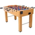 thumbnail image 5 of Olurrisa 54-Inch Hurricane Foosball Table for Family Game Rooms with Light Cherry Finish, Analog Scoring and Free Accessories brown, 5 of 9