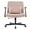 Pink, variant on Leumius Velvet Office Chair Criss Cross Legged Chair with Wheels,Reading Chair Vanity Task Desk Chair for Home Office,Blue
