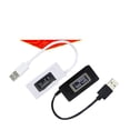 thumbnail image 5 of LCD Micro USB Charger Battery Capacity Voltage Current Tester Meter Detector +Load Resistor 2A/1A with Switch ,Improved Measurement Accuracy, 5 of 5
