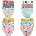 thumbnail image 4 of Premium Toddler Girls' Briefs 12-Pack by B&Q: Sizes 2T-7T for Comfort and Style, 4 of 5