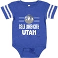 thumbnail image 3 of Inktastic Salt Lake City Utah Mountains Boys or Girls Baby Bodysuit, 3 of 5