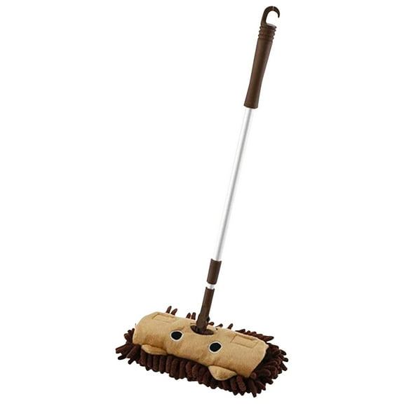 Gift toys Children's Interactive Mop Set For Housekeeping Fun, Telescopic Height Adjustable For 3-12 Years Old, Safe & Ergonomic Cleaning Tool With Steam Learning