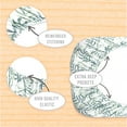 thumbnail image 4 of 3 Pack Bedside Sleeper Bassinet Fitted Sheets, Organic Cotton, 33x20x4 Inches, Compatible with Pads Size Between 17-21 in Width, 29-33 in Length, and 1.5-4 in Thick, 4 of 5