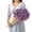 Purple, variant on Crochet Flower Bouquet Blanket Finished,Handmade Knitted Rose Flower BouquetBlanket,Crochet Bouquet Throw FlowerBlanket,Cute Romantic Gift for Her Girlfriend Mothers Day Wedding Valentine Anniversary