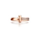 thumbnail image 1 of Tiffany & co . Anillo De Diamantes De Oro Blanco De 18 Quilates Serie T Joyería De Moda Para Mujer, 1 of 3