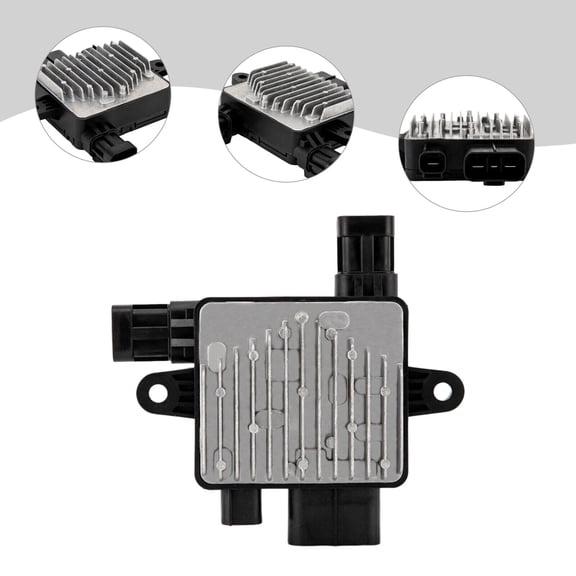 Miumaeov Engine Cooling Fan Control Module For 2006-2014 Kia Sedona 3.5L 3.8L/ 07-08 Hyundai Entourage 3.8L 25385-4D900