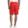 thumbnail image 5 of Athletic Works Men's and Big Men's Active Mesh Shorts, 9" Inseam, Sizes XS-5XL, 5 of 8