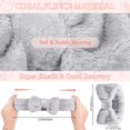 thumbnail image 2 of Diadema de metal para hombres y mujeres, aro para el cabello antideslizante unisex, bandas elásticas para el cabello, accesorios deportivos para yoga, fitness, correr, andar en bicicleta, bañarse y ma, 2 of 5
