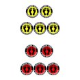 thumbnail image 1 of LOVIVER 10Pcs Social Distancing Floor Stickers Notice Floor Sign Floor Marker for, 1 of 6