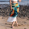 thumbnail image 6 of Platypus Chiffon Beach Dresses with Polyester Straps - Women's Beach Skirt, 6 of 6