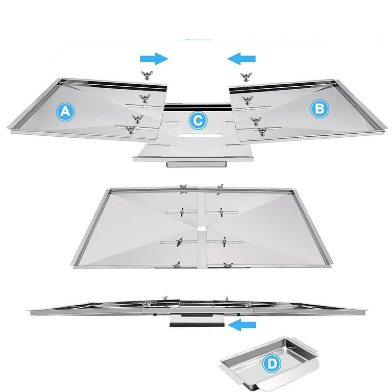 Backyard grill drip tray walmart discount