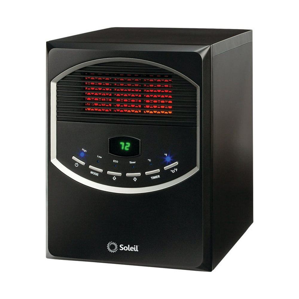 Soleil 5118 BTU/hr. 200 sq. ft. Infrared Electric Heater - Walmart.com