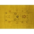 thumbnail image 1 of Ahgly Company Indoor Rectangle Oriental Yellow Industrial Area Rugs, 6' x 9', 1 of 4