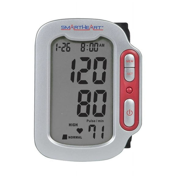 SmartHeart Digital Blood Pressure Sport Wrist Monitor