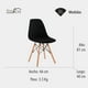 thumbnail image 4 of Set de 4 Sillas Minimalistas STAY ELIT COLOR negro, 4 of 5