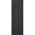 thumbnail image 1 of Indoor Outdoor custom size area rugs made in USA pattern Geometrical comes in Ten colors and Nine shapes rectangular,round,square,runners,oval,octagon,half round - Dark Grey, 3' x 50' Area Rugs, 1 of 1