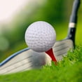 thumbnail image 4 of 40 pelotas de golf de práctica, pelotas de golf de vuelo, pelotas de entrenamiento de golf de plástico, pelotas de golf con flujo de aire, 4 of 5