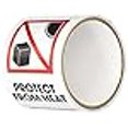 thumbnail image 3 of TapeCase Shipping Packing Labels "Protect from Heat", Red/Black - 50 per pack (1 Pack), SHIPLBL-078-50, 3 of 3