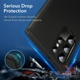 thumbnail image 4 of ESR Metal Kickstand Case Compatible with Samsung Galaxy S22 (6.2-Inch) (2022) [Reinforced Drop Protection] [Portrait and Landscape Stand], BLACK, 4 of 8