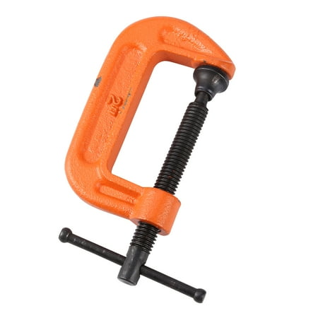 

Tiyuyo Heavy Duty G Wood Clamp Steel Woodworking Fixture for Carpentry (2 inch)