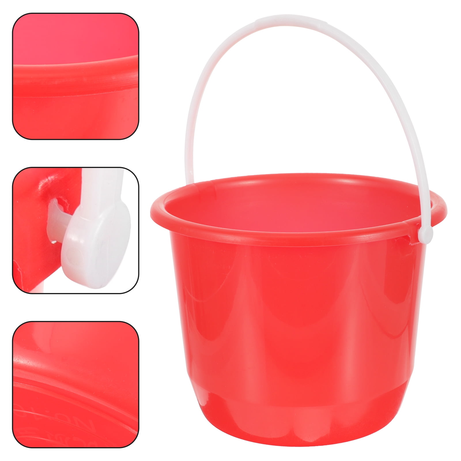 Seau carré en plastique de 20 litres avec couvercle et poignée Service de moulag Seau carré en plastique de 20 litres avec couvercle et poignée Service de moulag