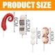 thumbnail image 4 of Un conjunto de pegatinas de simulación para refrigerador de brocheta de barbacoa, pegatinas tridimensionales de PVC para refrigerador, mensaje magnético, 4 of 5