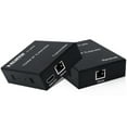 thumbnail image 2 of Extension HDMI IP sur Ethernet jusqu'à 150M Direct 1 à 1 Extension sur CAT5e CAT6 à Plusieurs Interrupteurs Gigabit, LAN Réseau, Extension IR, 2 of 11