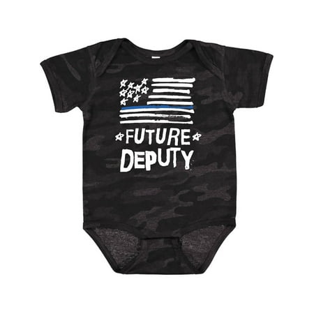 

Inktastic Sheriff Future Deputy Childs Gift Baby Boy or Baby Girl Bodysuit