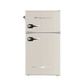 thumbnail image 1 of FRIGIDAIRE EFR840-Cream EFR840 Mini refrigerador retro con congelador y abridor de botellas lateral, refrigerador pequeño de 2 puertas para oficina, bar o dormitorio universitario, 3.1 pies cúbicos –, 1 of 1