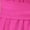 Hot Pink, variant on Hot Pink Halter Neck Sleeveless Pleated Mini Dress With Self-Tie Waist Belt For Women