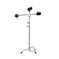 thumbnail image 1 of Andoer C-Stand 20.8in Desk Tripod Phone Tripod Stand Aluminum Alloy 10kg/22lbs Load Capacity 2 Sections with Detachable Crossbar Desktop Tripod for Live Stream/Video Recording, 1 of 7