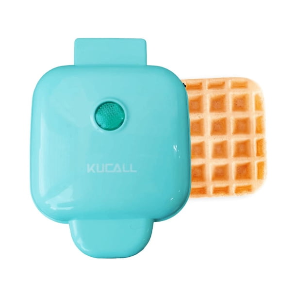 Dash Mini waffle Stick Maker 4 pulgadas, Aqua, MINI WAFFLERA CUADRADA