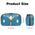 thumbnail image 5 of Easter USB Cable Organizer Charger Pouch Hard Drive Cases Oxford Cloth Digital Storage Bag 5.9x9.44x3.14 in Waterproof Electronics Accessories Case, 5 of 6