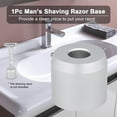 thumbnail image 2 of Yeacher 1Pc Shaving Razor Stand Base Man's Shave Razor Stand Holder Aluminum Alloy Safety Razor Base Shaving Razor Accessory, 2 of 5