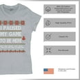 thumbnail image 4 of Tee Hunt I Paused My Game to Be Here Funny Gamer ChristmasWomen's T-Shirt Ugly Sweater Theme Xmas Party Gaming Console Nerd, Gray, X-Large, 4 of 5