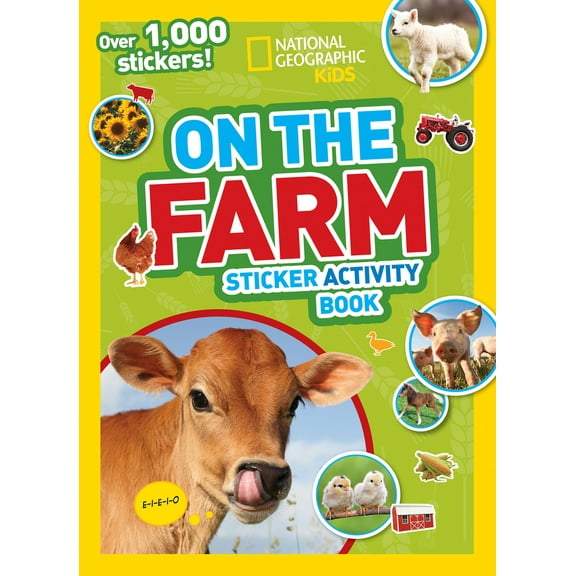 Pre-Owned National Geographic Kids on the Farm Sticker Activity Book: Over 1,000 Stickers! (Paperback) 1426320574 9781426320576