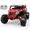 Red, variant on Joyracer 24 Volt Ride on Toys, UTV for Kids, 2 Seater Power Car wheels with 400W Motors, Remote Control, 3 Speeds, Bluetooth, Spring Suspension, LED Light, Battery Display, Age 3-6, Blue