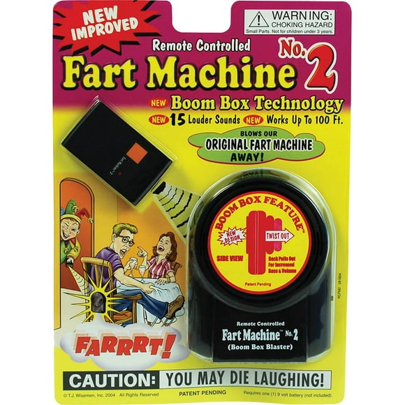 Fart Machine Bristol Novelty con mando a distancia #2, negro