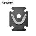 thumbnail image 3 of Lefu 48x62mm 48x72mm Valve Plate Cylinder Head Air Compressor Replacement Hardware, 3 of 8