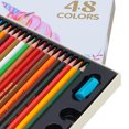thumbnail image 4 of Color Pencil Set Wood Soft Core Hexagonal Oil Pastels Pencils with Boxes For Adult Children Painting Sketching, 4 of 8