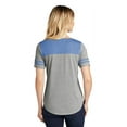 thumbnail image 2 of Sport-Tek Ladies PosiCharge Tri-Blend Wicking Fan Tee. LST403, 2 of 4