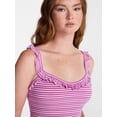 thumbnail image 2 of No Boundaries Ruffle Slip Dress, Women's XS-XXL, 2 of 3