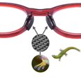 thumbnail image 4 of Almohadillas nasales para anteojos Setex Gecko Grip, 1 mm, antideslizantes (5 pares), 4 of 9