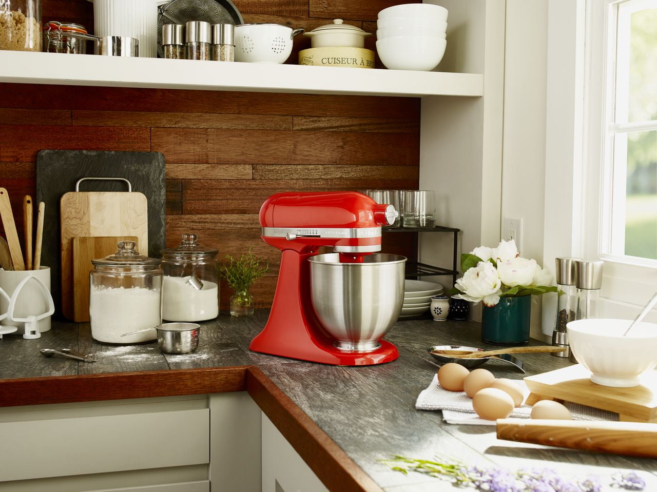 KitchenAid Artisan Mini 3.5 Quart Tilt-Head Stand Mixer - Hot Sauce -  Closeout 