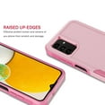 thumbnail image 5 of Case for Galaxy A13 5G, 2 in 1 Heavy Duty Armor Shockproof Tough Hybrid Dual Layer Rubber Drop Protection Soft Bumper Rugged Protective Phone Cover Case for Samsung Galaxy A13 5G -Pink, 5 of 8