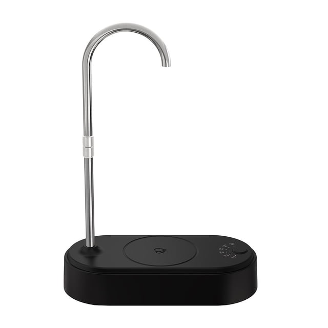 yeacher Distributeur d'Eau Portable Rechargeable USB-C avec Débit Réglable, Quantification à 6 Niveaux et Sortie Rotative à 360° pour Bouteilles de 2 à 5 Gallons, Design Compact de Bureau pour Usage Intérieur et Extérieur.