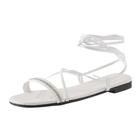 

Sngxgn Women s Wedge Sandals With Pearls Across The Top Platform Sandals High HeelsShower Slippers For Men White 9