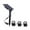 3 Lamps, variant on S SERENABLE Solar Pond Lights Outdoor Submersible RGB LED Lights for Garden 5 Lamps