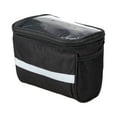 thumbnail image 1 of E Bike Front Bag Phone Cooler & Storage Pouch For Handlebars Convenient Organizer Light for Bike Road Bike Light Womens Cycling Light Bike Rack Bar E Bike Lights Tire Bike Cargo Rack Saddle Bags Mini, 1 of 3