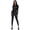 BLACK, variant on Leg Avenue Women's Sheer Rhinestone Catsuit DIY Costume Piece, Red, M